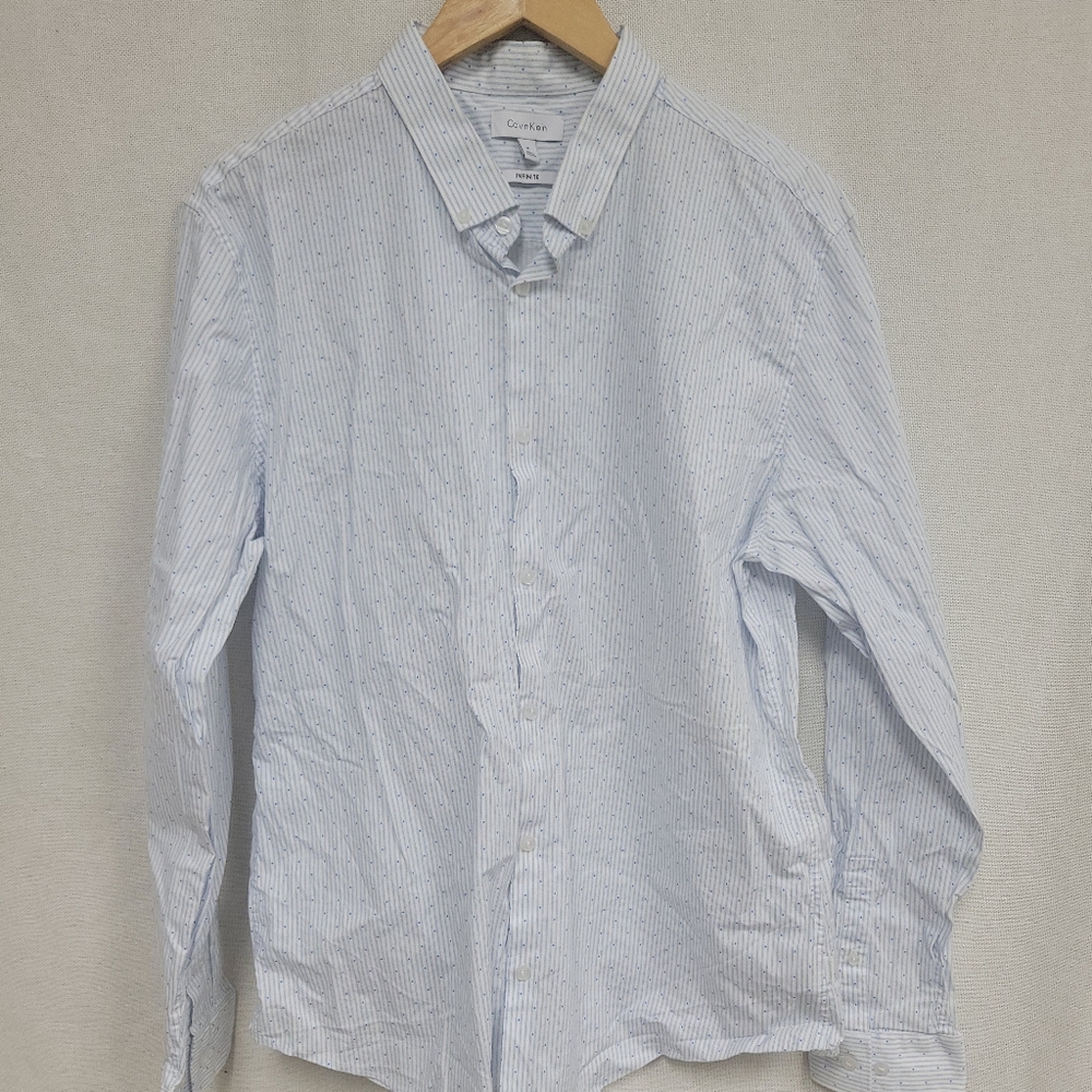 Calvin Klein Blue Casual Button Down Shirt